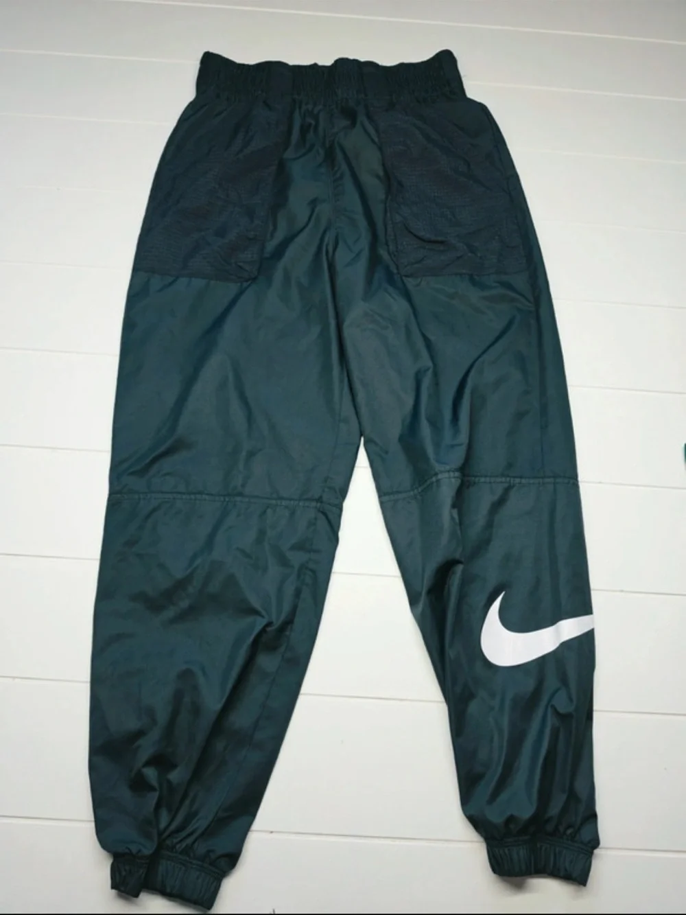 Nike Green Jogger Pants with White Swoosh